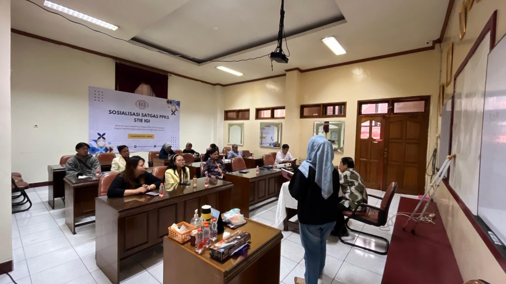 Sosialisasi Satgas PPKS STIE IGI 2024