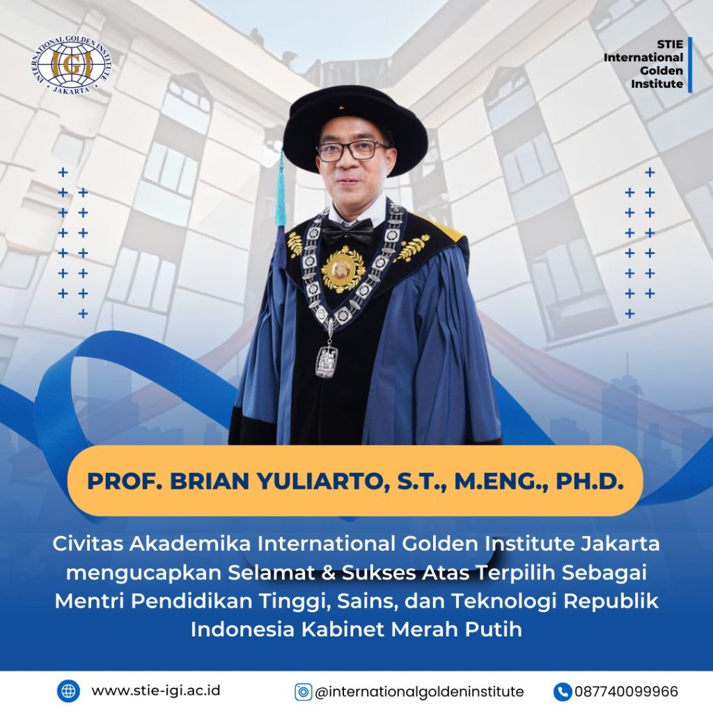 Pelantikan Guru Besar ITB yang Menjadi Menteri