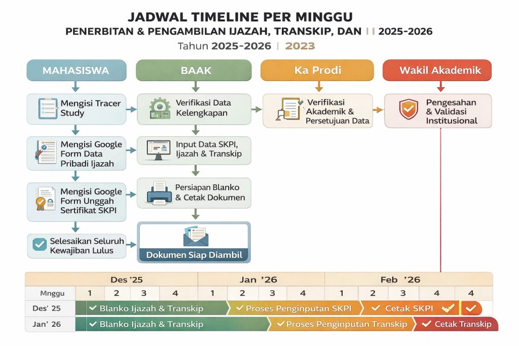 Alur Proses Penerbitan Ijazah